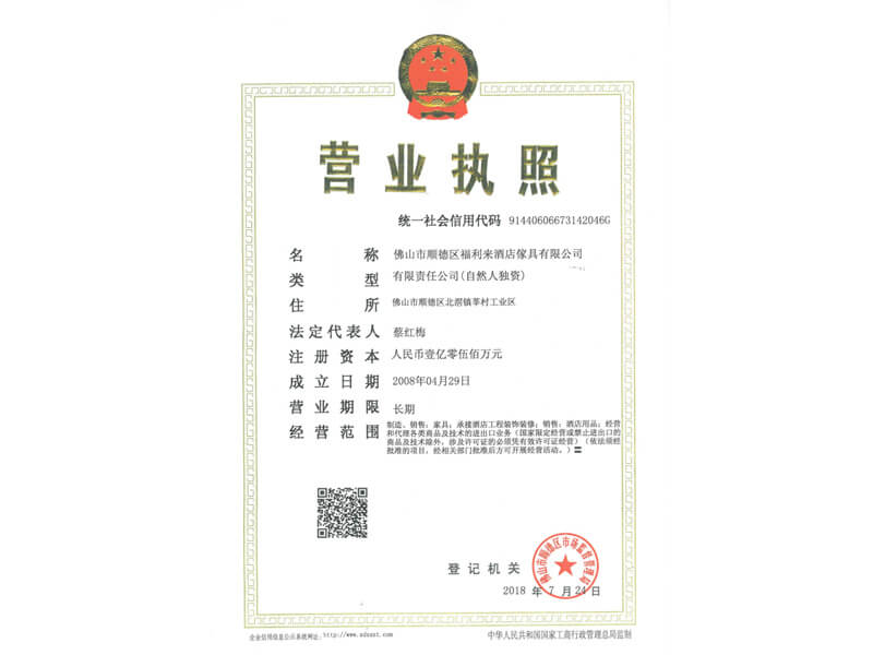 Enterprise business license