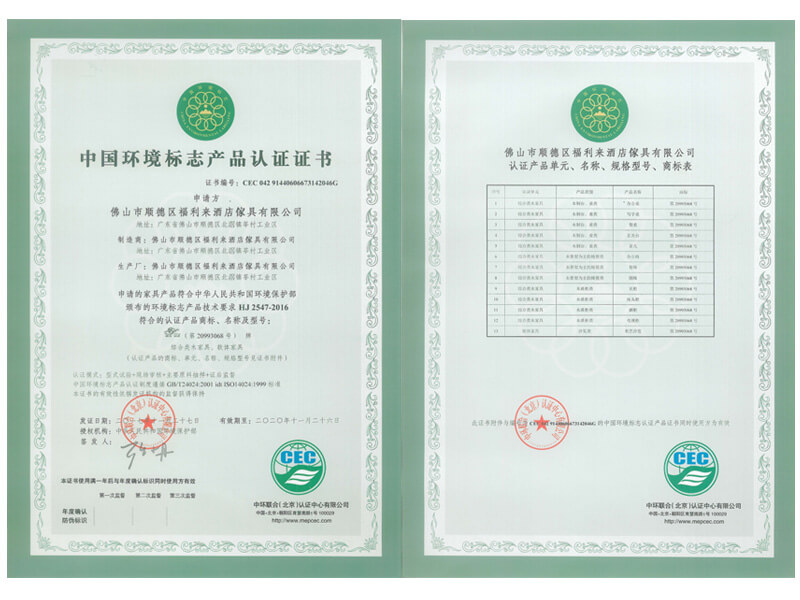 Environmental Sign Certification
