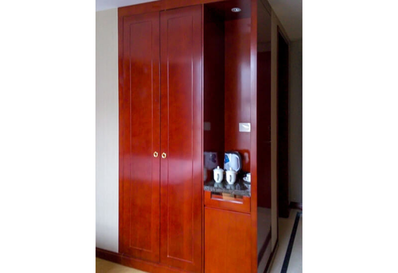 Room fixture furniture-wardrobe